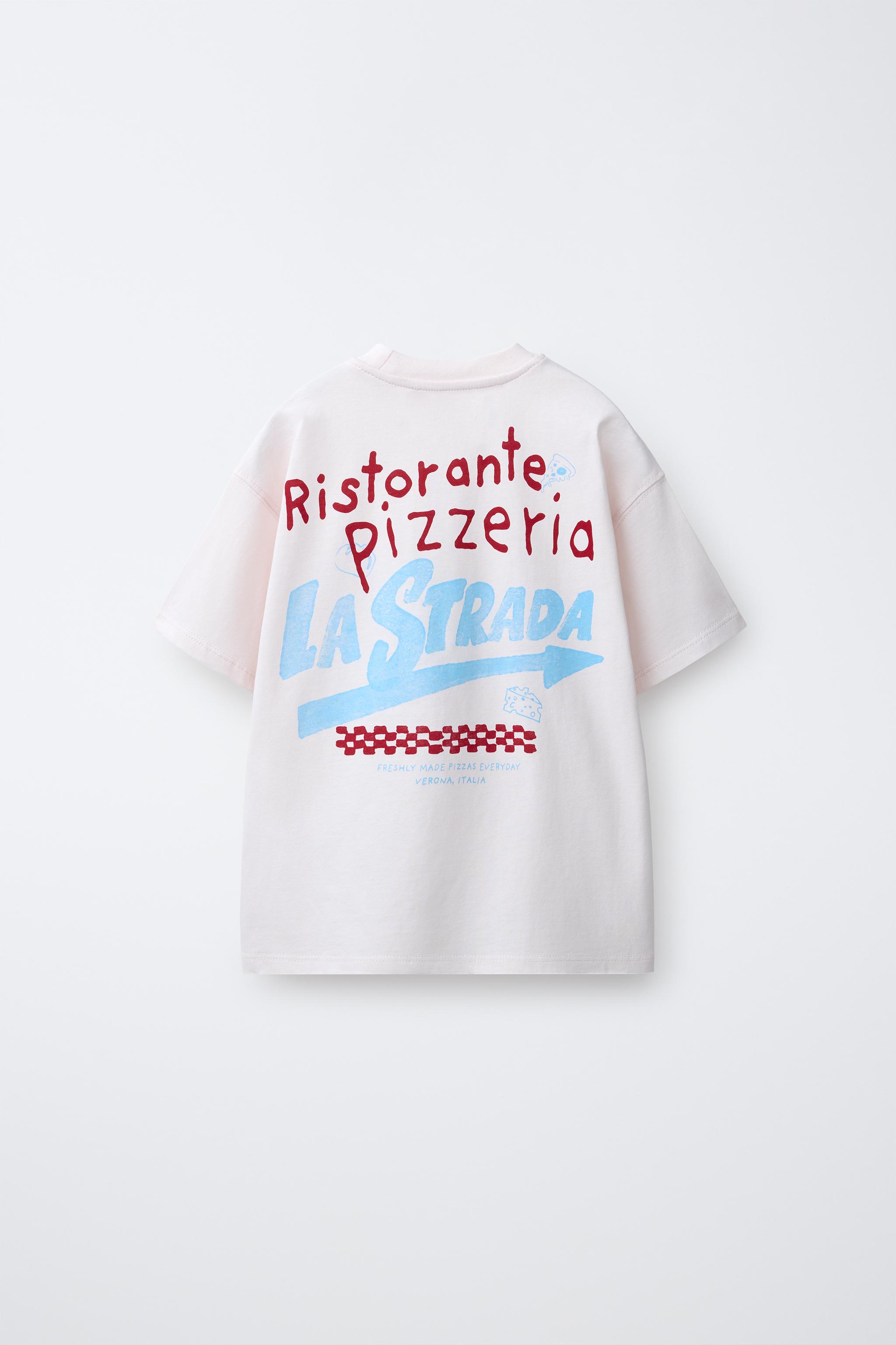 PIZZERIA PRINT T-SHIRT